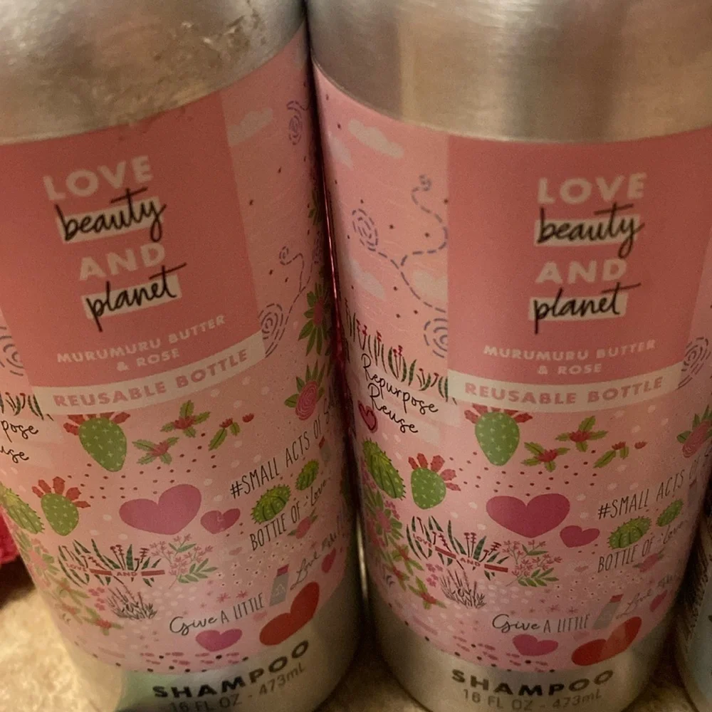 Updated: Love Beauty & Planet Shampoo & Conditioner Bundle Vegan Unisex